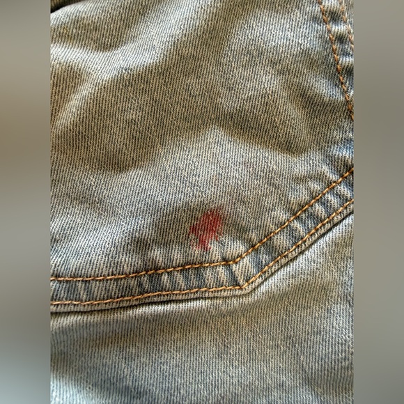 Old Navy Girls Light Blue Jean Shorts - Picture 3 of 5